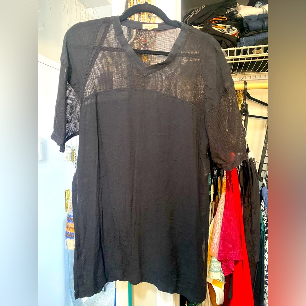 SILENCE+NOISE Medium Black swimsuit Cover up